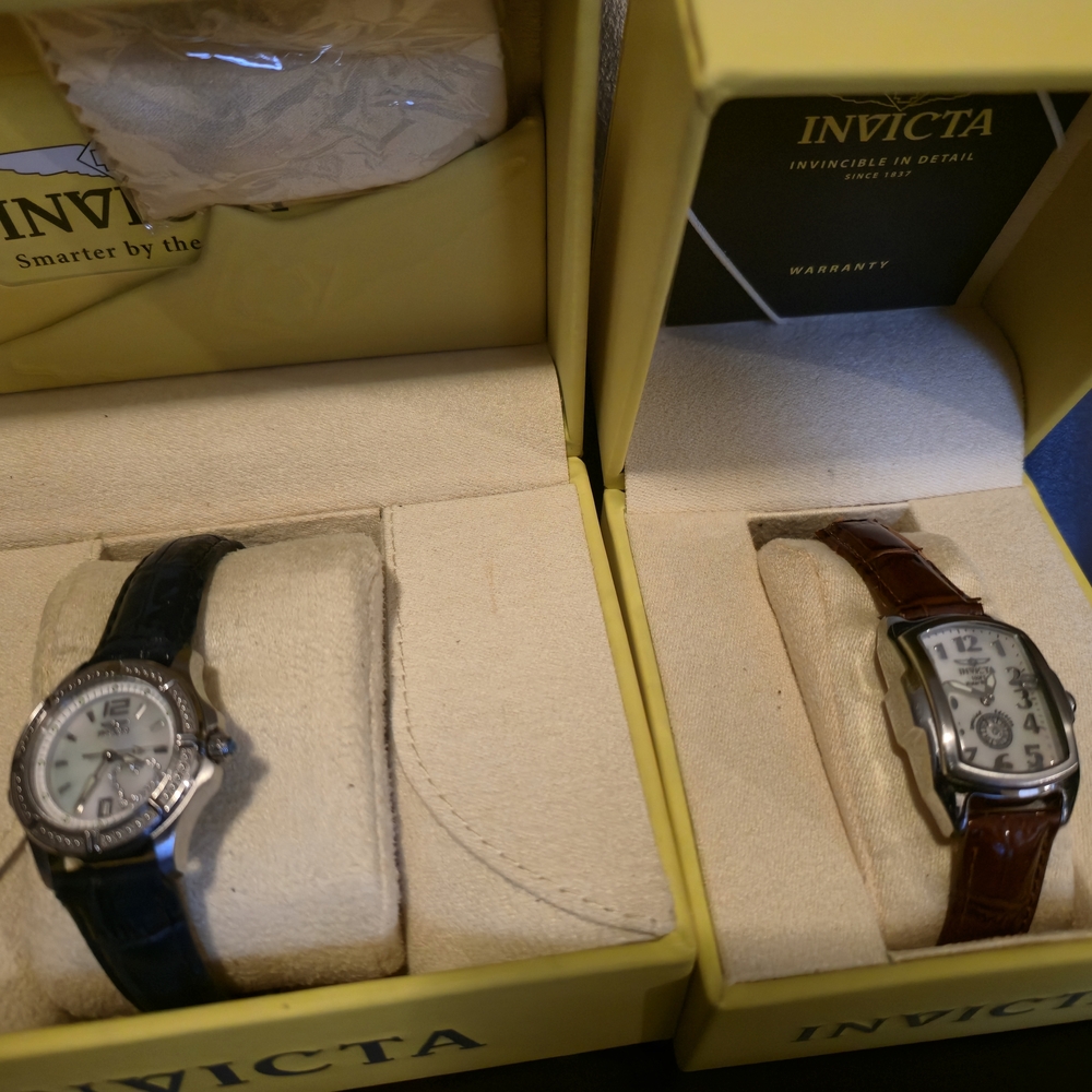 Invicta "Special Edition" Baby Lupah and Wildflower Watches